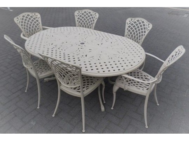 affordable quality outdoor cast aluminium garden patio furniture